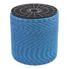 Essentials Braided Rope Blue / White 6mm x 500m