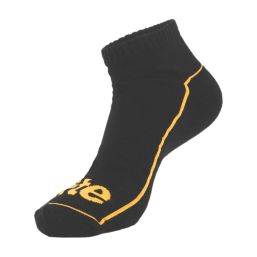 Site Willstrop Work Trainer Socks Black 7-11 5 Pack