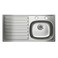 Carron Phoenix  1 Bowl Stainless Steel Kitchen Sink 940 x 485mm