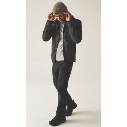 Regatta Hooded Newhill Fleece Ash Small 39.3" Chest