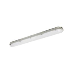 Brackenheath  Single 4ft Maintained Emergency LED Batten Light Non-Corrosive With Microwave Sensor 55W 6600lm 100–240V