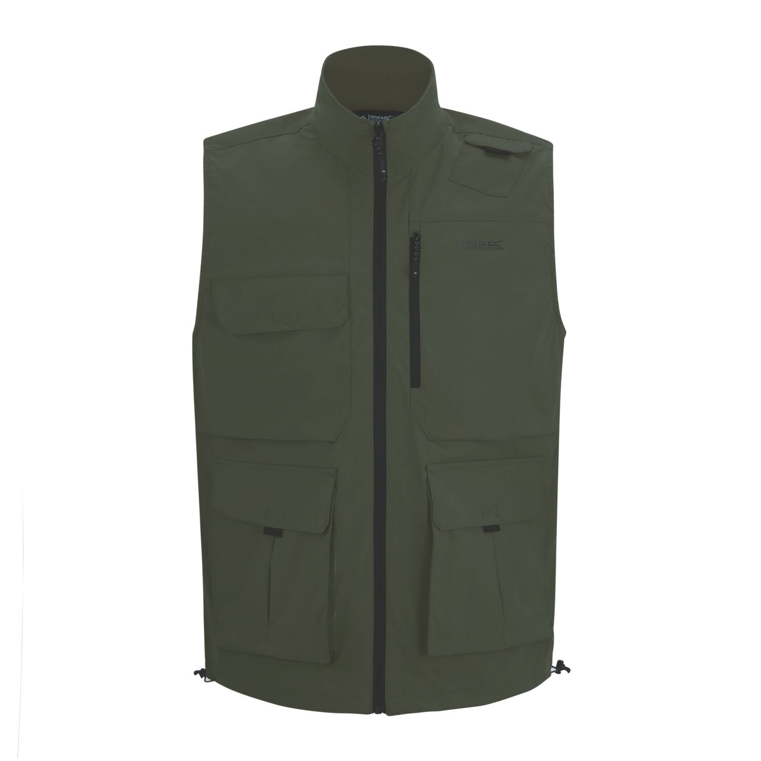 Regatta Anti Insect Travel Light Bodywarmer Dark Khaki Small 41.7" Chest (698EM)