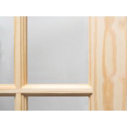 Knotty 15-Clear Light Unfinished Pine Wooden Traditional Internal Door 2032mm x 813mm