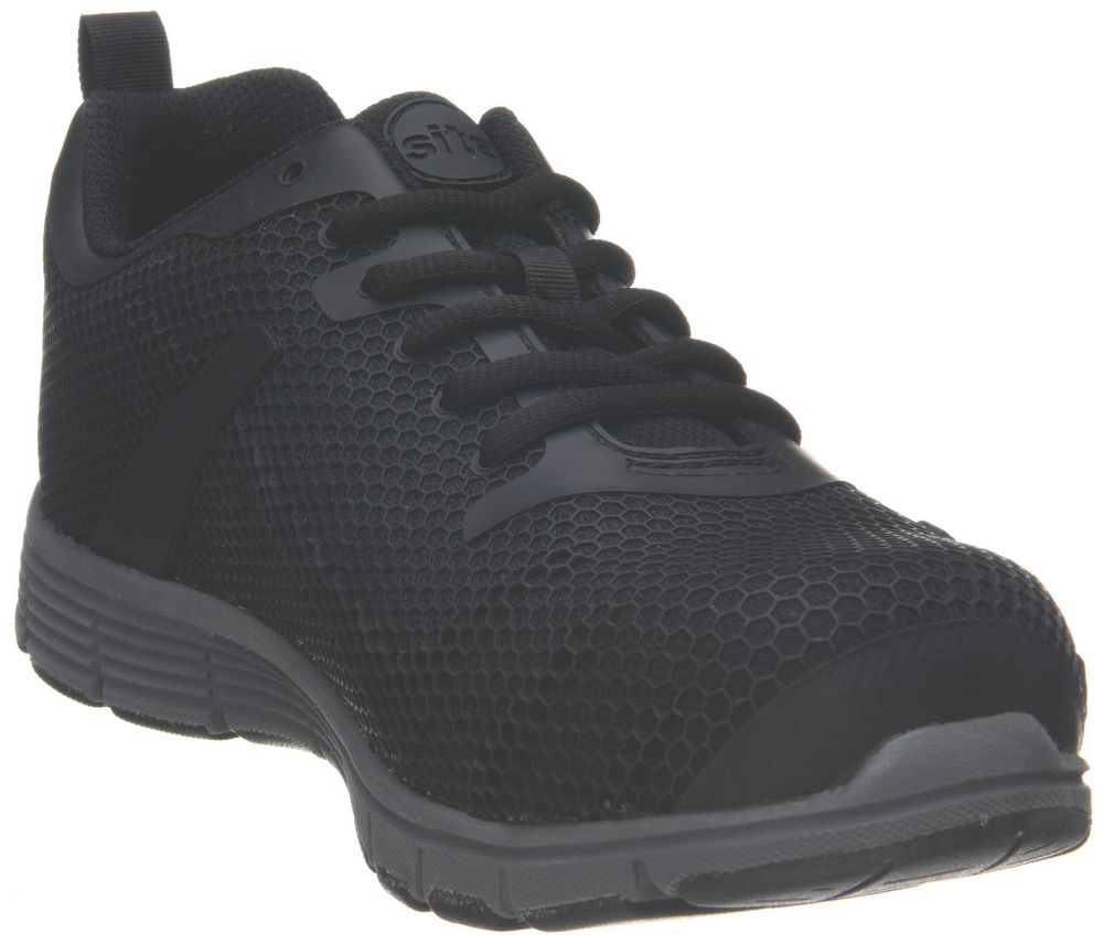 Site Donard Safety Trainers Black Size 11 | Safety Trainers | Screwfix.com