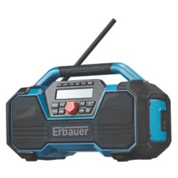 Refurb Erbauer ERD18-Li 230V or 18V DAB / FM Radio