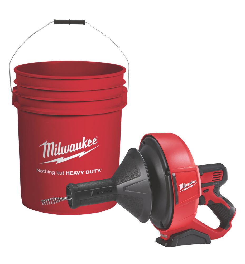 Milwaukee M12 Sub Compact Plumbing Drain Cleaner With Spiral Diameter 8MM  M12BDC8-202C