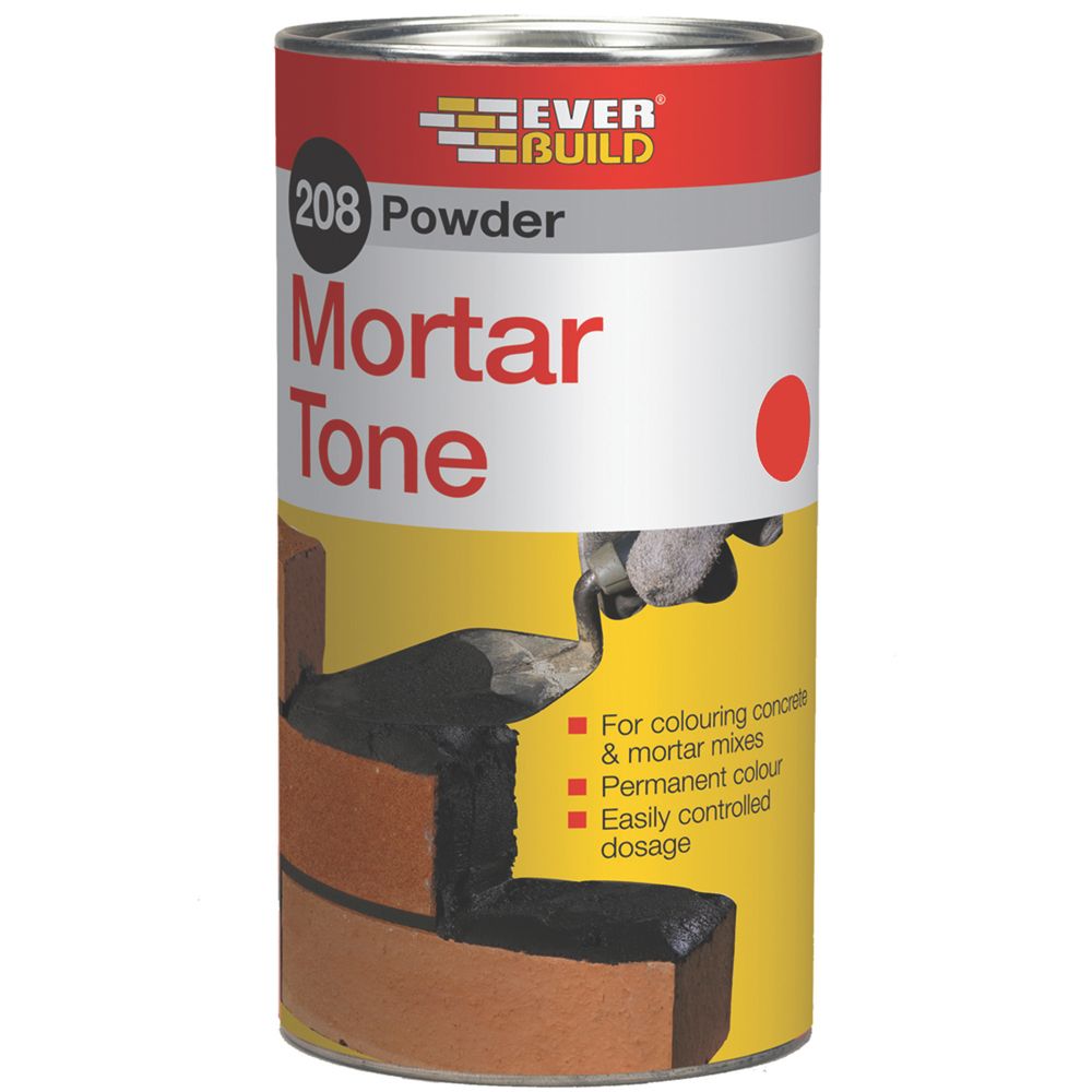 Everbuild 208 Powder Mortar Tone  Red 1kg