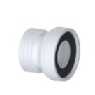 Viva  Rigid Straight WC Pan Connector White 130mm
