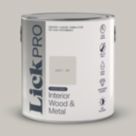 LickPro 2.5Ltr Grey 03 Satin Water-Based Trim Paint
