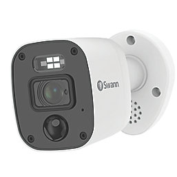 Swann Enforcer SWPRO-4KMQBPK2-EU White Wired 4K Indoor & Outdoor Bullet Add-On Camera