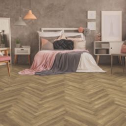 Kraus Odell Oak Wood-Effect LVT Flooring 2.34m²
