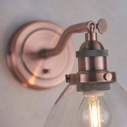 Quay Design Karlson Adjustable Wall Light Aged Copper