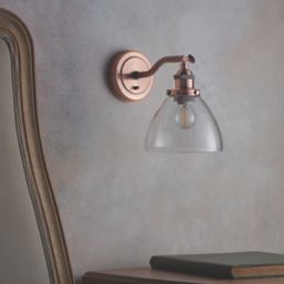 Quay Design Karlson Adjustable Wall Light Aged Copper