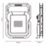 Sylvania SylWork LED Work Flood Light 50W 5000lm 220-240V