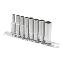Magnusson  1/4" Drive Socket Rail Set 8 Pieces