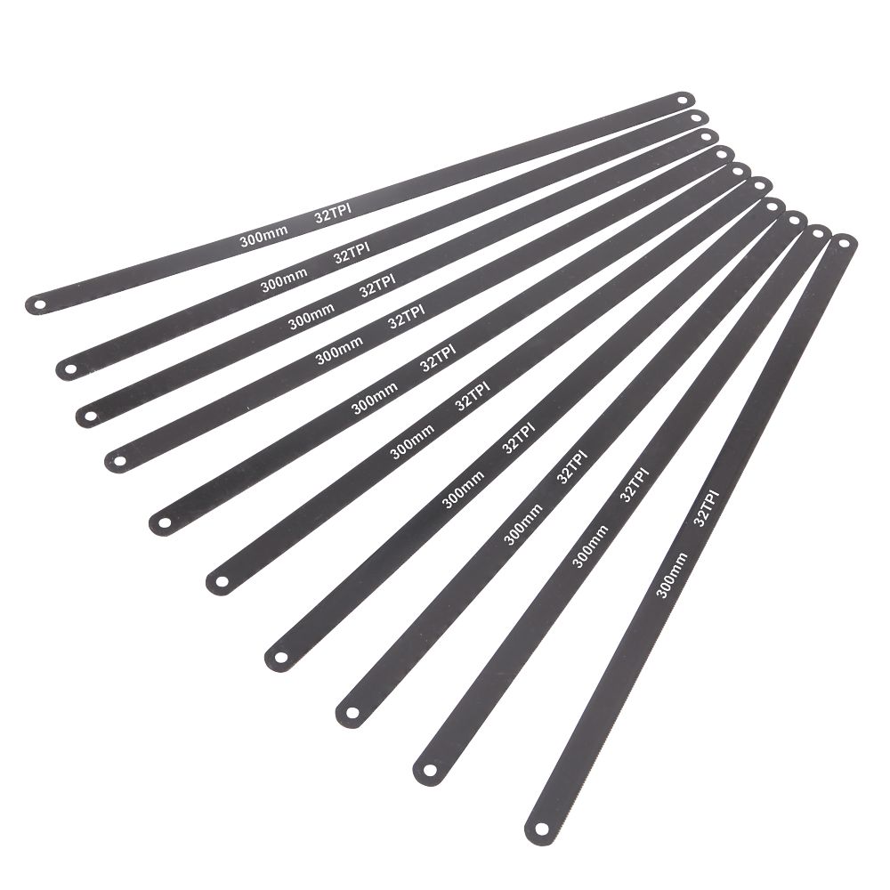 32tpi Metal Hacksaw Blades 12" (300mm) 10 Pack Screwfix