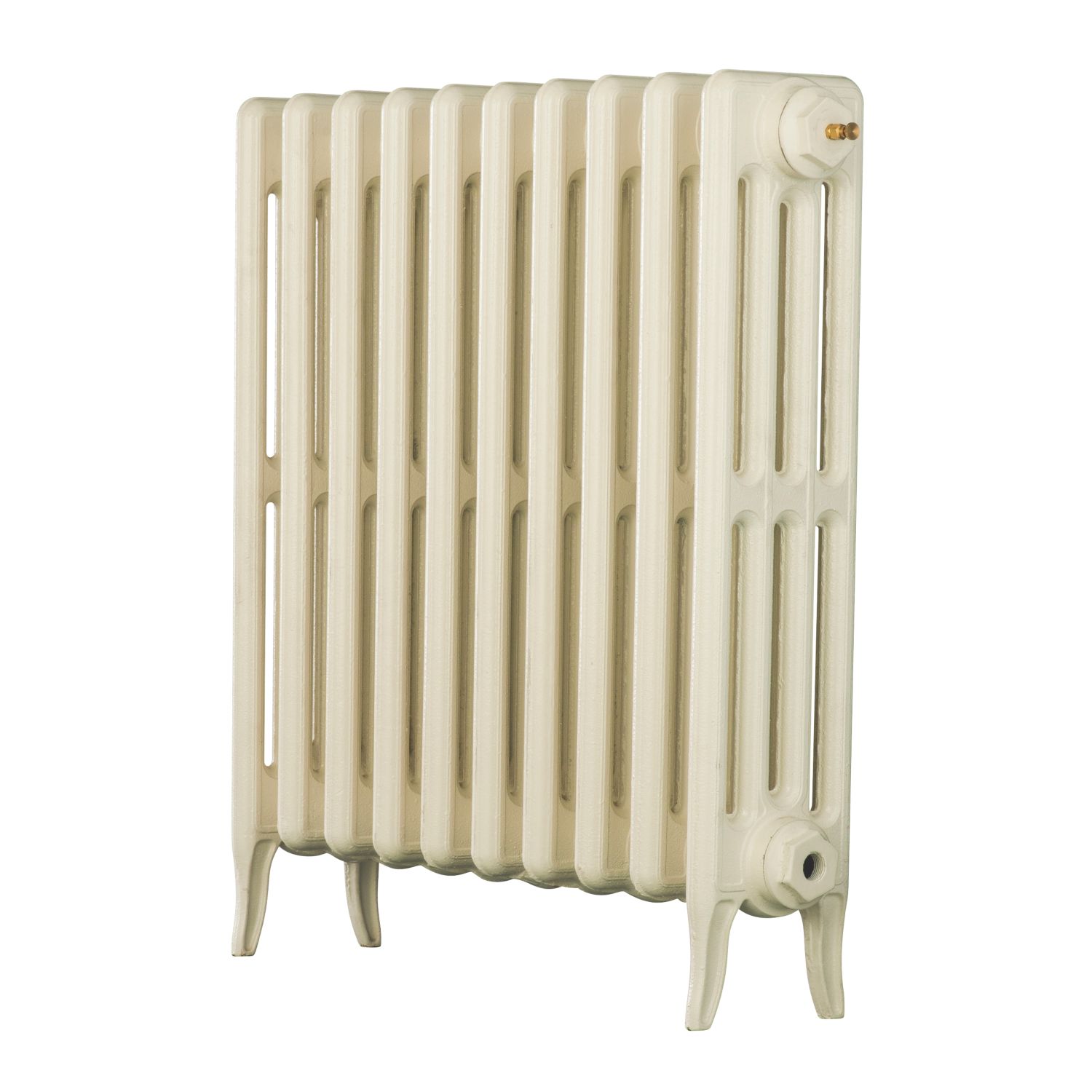 Arroll 660mm x 634mm 2661BTU Cream Cast Iron 4 Column Radiator (6991F)
