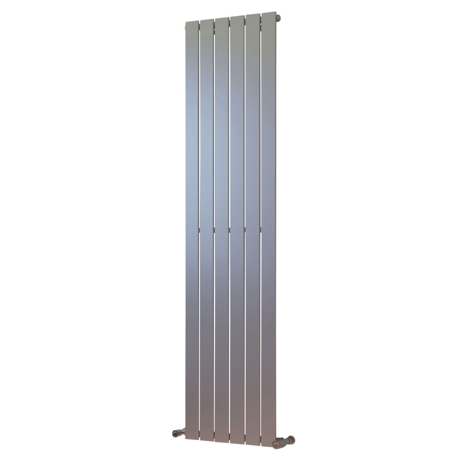 Ximax 1800mm x 445mm 2925BTU Silver Vertical Designer Radiator (69966)