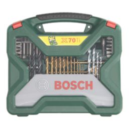 Bosch  Multi-Material Mixed Drill & Screwdriver Bit Set 70 Pieces