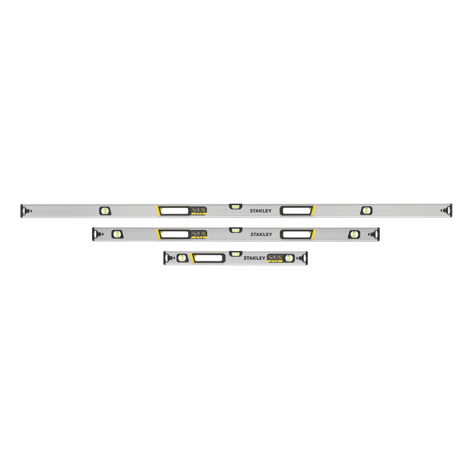 Stanley FatMax Xtreme 60cm, 120cm & 180cm Level Set 3 Pieces (699AC)