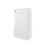 Ohio Bathroom Furniture WC Unit White Gloss 501mm x 252mm x 830mm