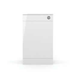 Ohio Bathroom Furniture WC Unit White Gloss 501mm x 252mm x 830mm