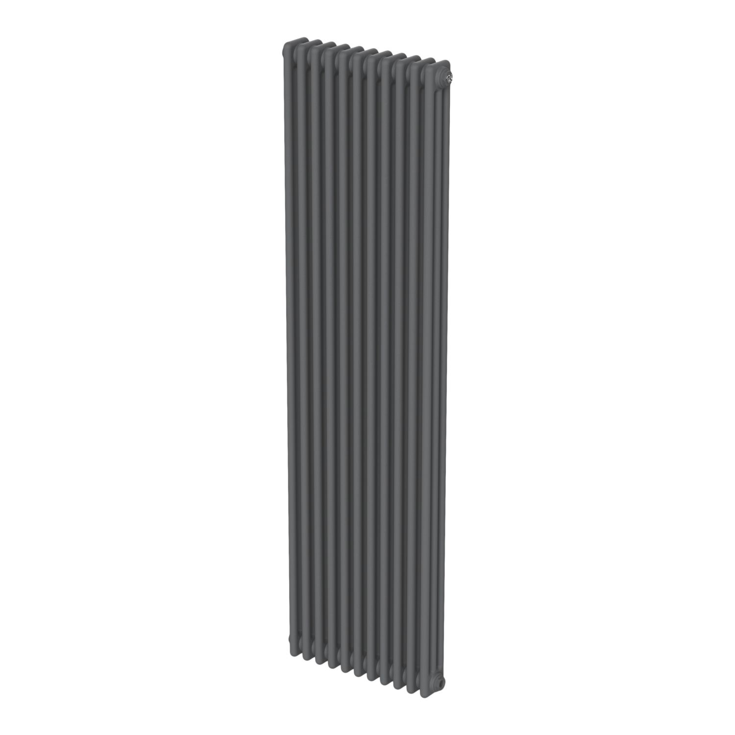 Flomasta 1800mm x 515mm 6215BTU Anthracite Vertical 3 Column Radiator (699AH)