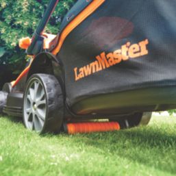 LawnMaster CLMF2437G Combo 24V 2 x 4.0Ah Lithium MX Brushless Cordless Lawn Mower & 3-in-1 Grass Trimmer
