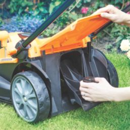 LawnMaster CLMF2437G Combo 24V 2 x 4.0Ah Lithium MX Brushless Cordless Lawn Mower & 3-in-1 Grass Trimmer