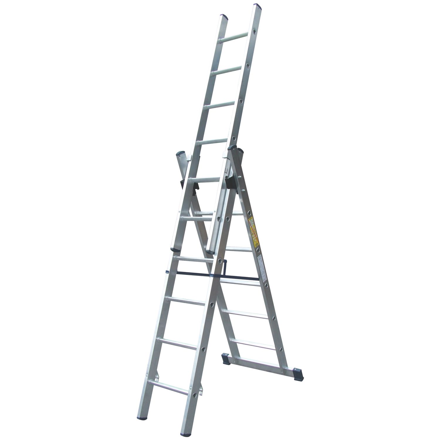Lyte Aluminium 4.1m Combination Ladder (699FG)