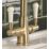 Streame by Abode Keswick Swan Neck Dual-Lever Mono Mixer Brushed Brass