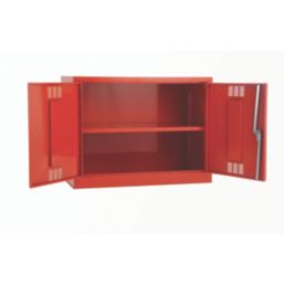 Barton  1-Shelf Pesticide Cabinet Red 915mm x 457mm x 711mm