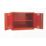 Barton  1-Shelf Pesticide Cabinet Red 915mm x 457mm x 711mm