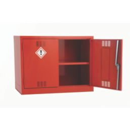 Barton  1-Shelf Pesticide Cabinet Red 915mm x 457mm x 711mm