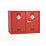 Barton  1-Shelf Pesticide Cabinet Red 915mm x 457mm x 711mm