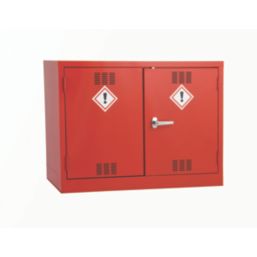 Barton  1-Shelf Pesticide Cabinet Red 915mm x 457mm x 711mm