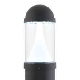Saxby Dax 1000mm Outdoor LED Bollard Textured Black 20W 1350lm