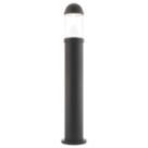 Saxby Dax 1000mm Outdoor LED Bollard Textured Black 20W 1350lm