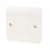 MK Logic Plus 20A Unswitched Flex Outlet  White