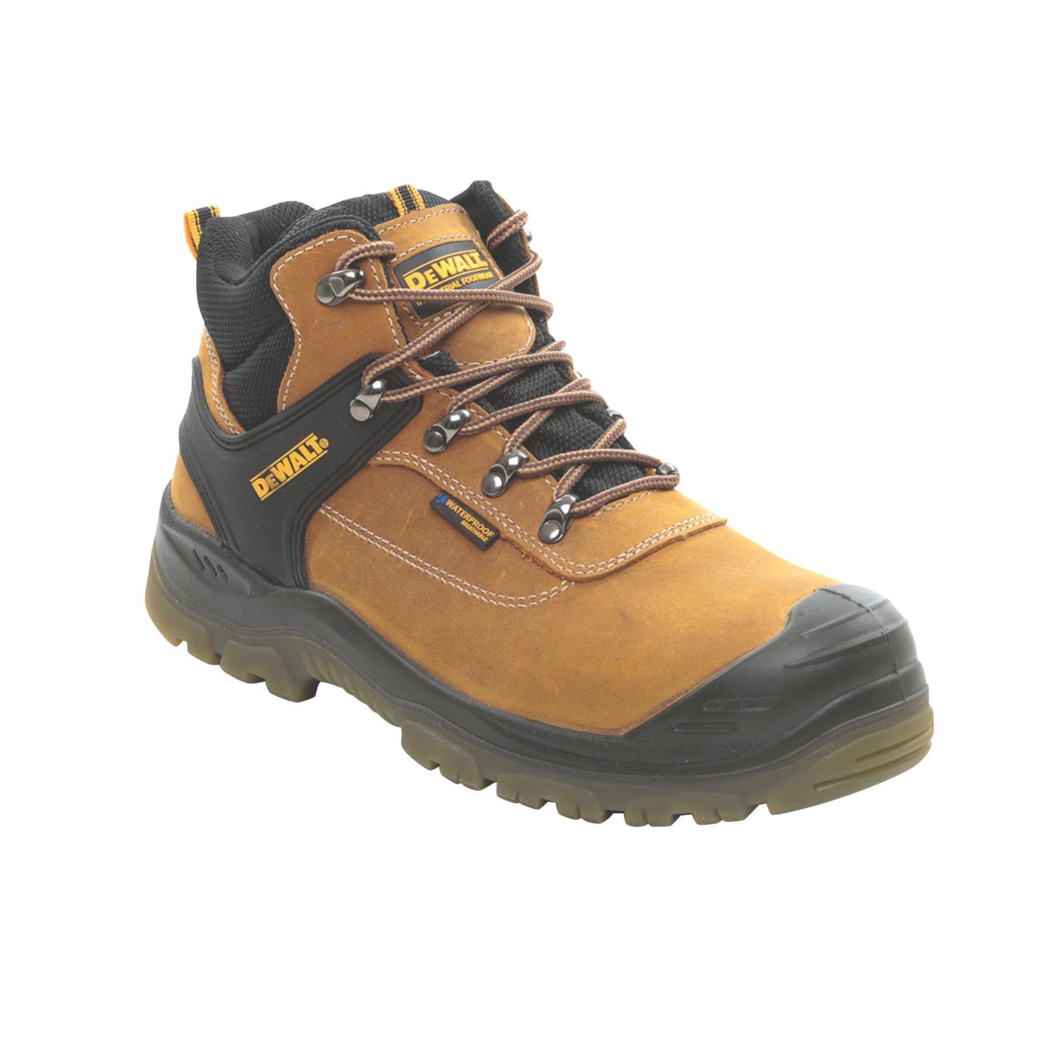 DeWalt Phoenix Size 9 Tan Waterproof Steel Toe Cap Safety Boots (7001V)