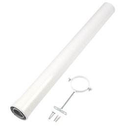 Ideal Heating  Flue Extension Kit 1m 1m White