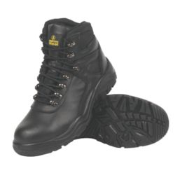Amblers FS218 Size 7  Black Waterproof Steel Toe Cap Safety Boots