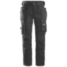 Snickers 6241 Work Trousers Black 36" W 35" L