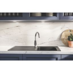 Bristan Raspberry Monobloc Sink Mixer Tap Steel