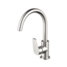 Bristan Raspberry Monobloc Sink Mixer Tap Steel