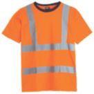 Pro RTX High Visibilty  Short Sleeve T-Shirt Orange / Navy Medium 40" Chest