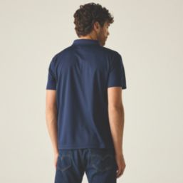 Regatta Pro Wicking Pique Polo Shirt Navy Large 44" Chest