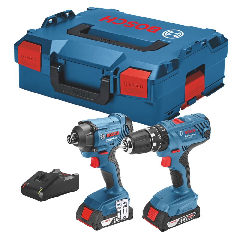 Bosch drill and impact best sale driver set