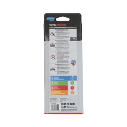 Norton   60 Grit Mesh Wood, Plaster, Plasterboard & Paint Sanding Sheets 230mm x 93mm 5 Pack