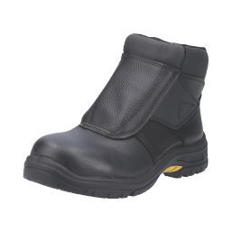 Amblers AS950 Metal Free  Safety Boots Black Size 6